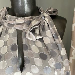 White House Black Market gray tank